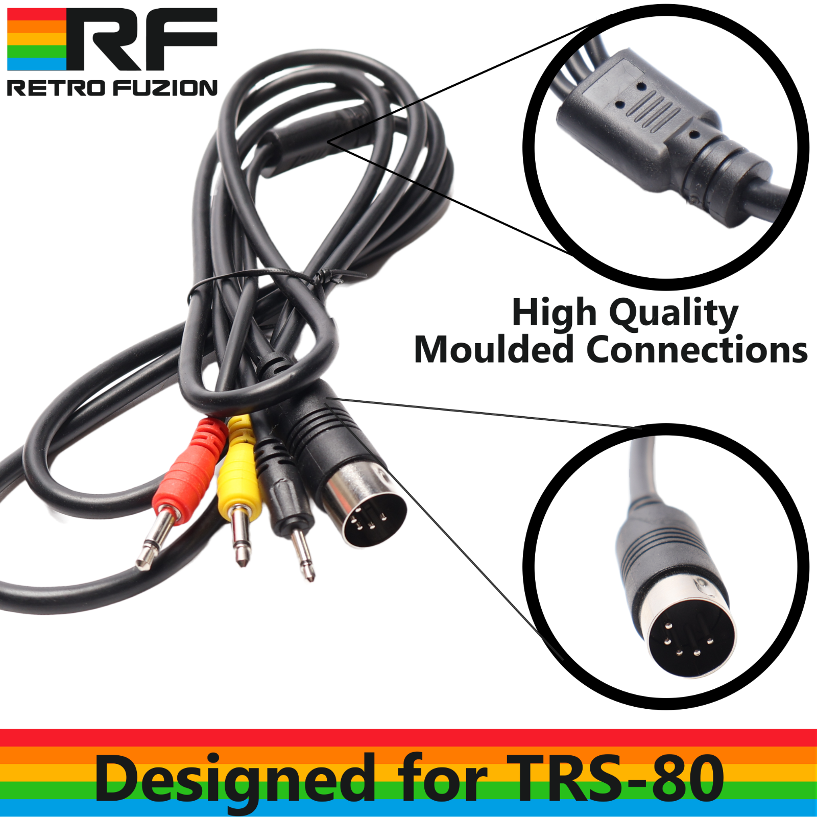 TRS80 Cassette Drive Cable Set
