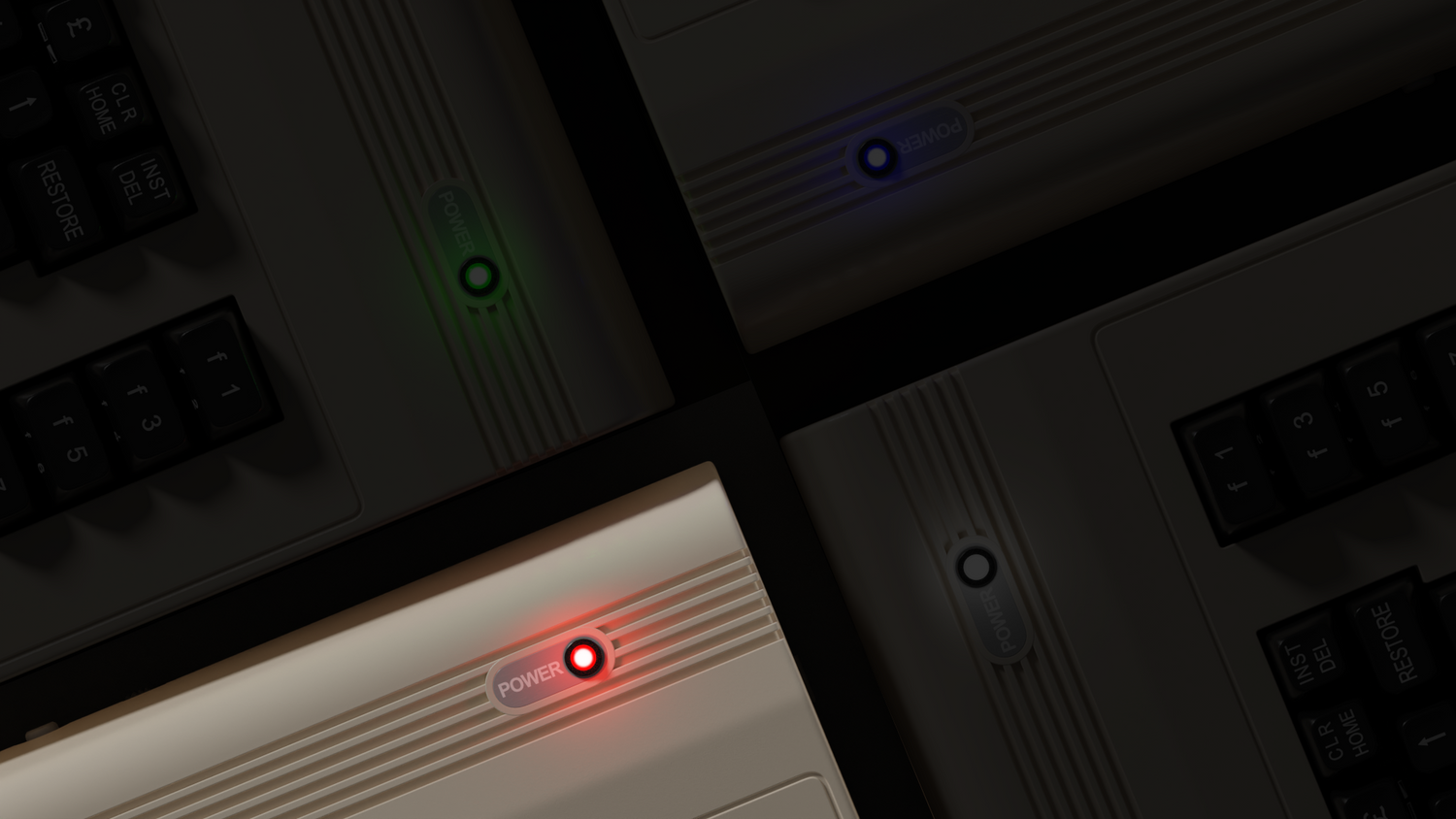 Commodore 64 Replacement LED Set